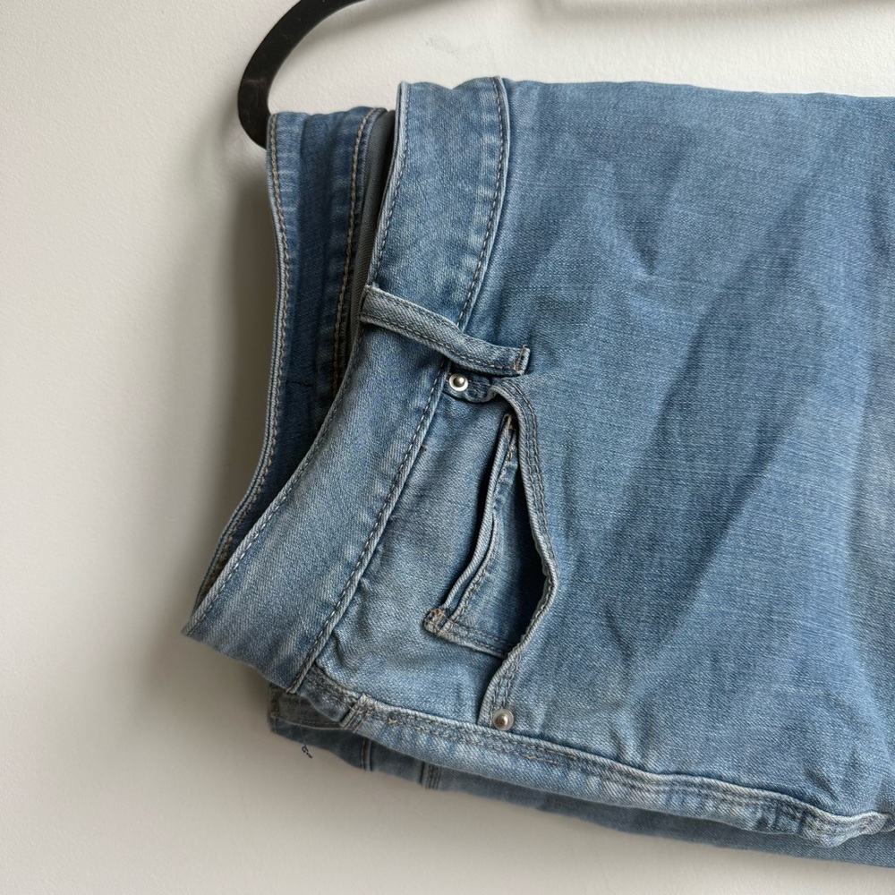 Royalty For Me Light Blue Denim Jean Shorts